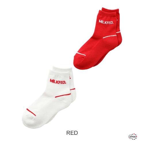 セール MILKFED. ミルクフェド MIDDLE SOCKS SET 103213054017 ...