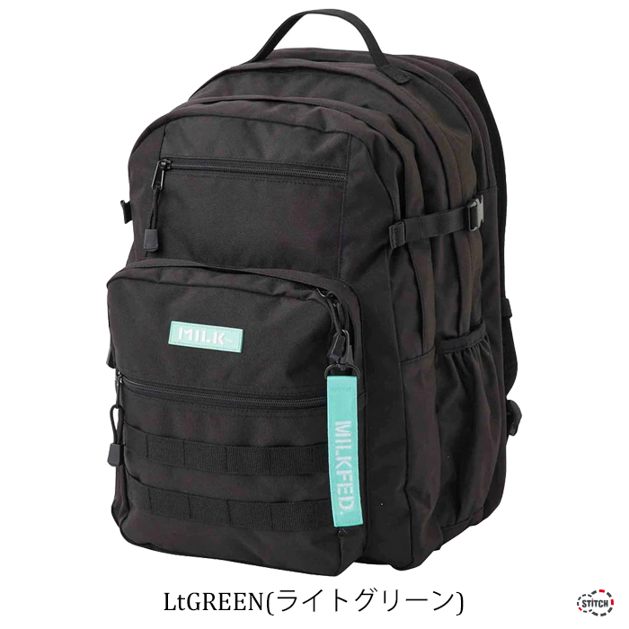 MILKFED. ミルクフェド ACTIVE DOUBLE POCKET MOLLE BACKPAC...