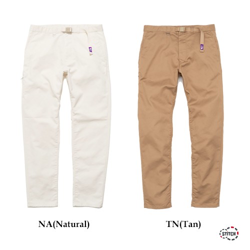 The North Face Purple Label Nanamica ノースフェイスパープルレーベル Stretch Twill Tapered Pants Nt5051n ストレッチテーパードパンツ Nt5051n Stitch 通販 Yahoo ショッピング