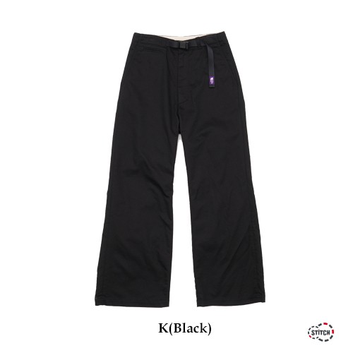 レディース The North Face Purple Label Nanamica ノースフェイスパープルレーベル Stretch Twill Baggy Pants Ntw5053n ストレッチツイル バギーパンツ Ntw5053n Stitch 通販 Yahoo ショッピング