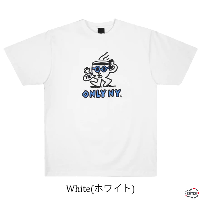 セール OnlyNY オンリーニューヨーク Yo! Coffee T-Shirt コーヒー Tシャツ...