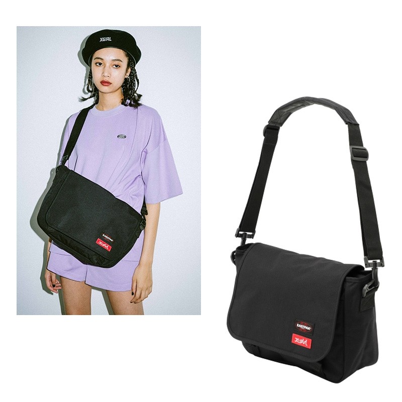 X Girl エックスガール Eastpak イーストパック Shoulder Bag ショルダーバッグ ブラック 通勤 通学 アウトドア フェス レディース 新品 Stitch Standard 通販 Yahoo ショッピング