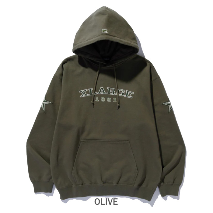 XLARGE（エクストラ ラージ） 1991 HOODED SWEATSHIRT 101254012017