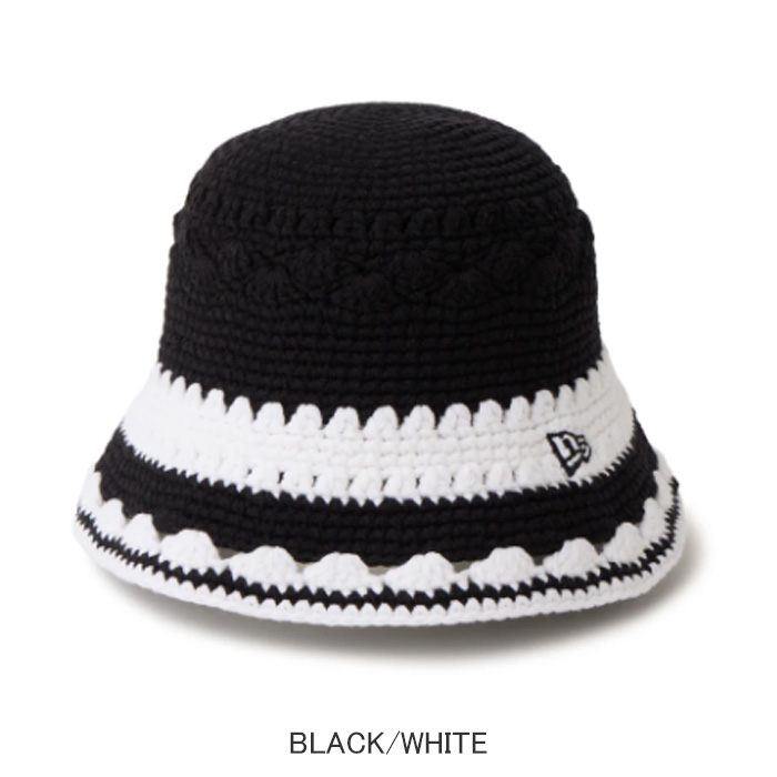 NEWERA ニューエラ クロシェ ニットバケット Croche ネイビー NEW ERA ニューエラ ハット 帽子 クロシェ ニットバケット Croche