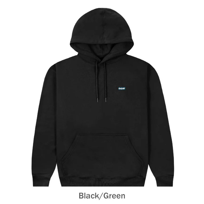 ONLY NY（オンリーニューヨーク） 正規取扱店 Block Logo Hoodie Black 