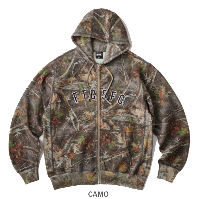 FTC FTC ARC LOGO ZIP UP HOODY FTC026SPSW04 ロゴ ジップアップ