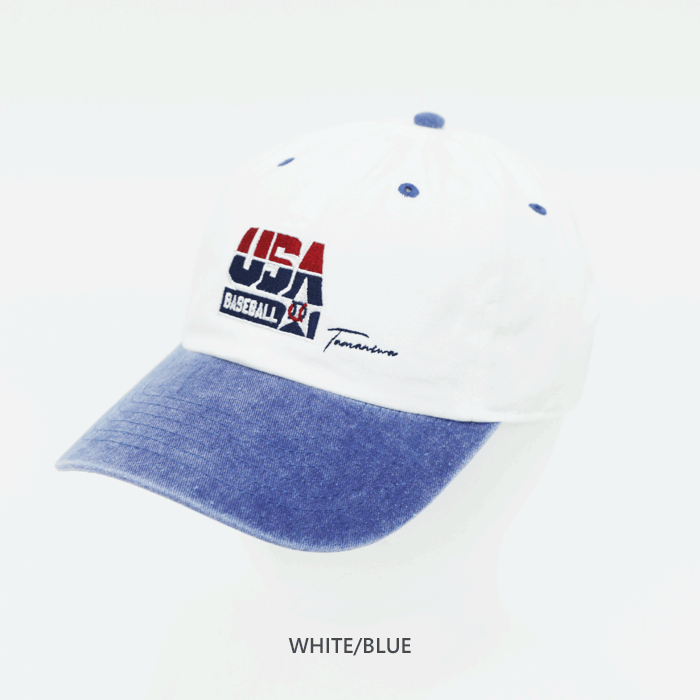 TAMANIWA TAMA USA BASEBALL CAP TMNW-216 ユニセックス ベースボール