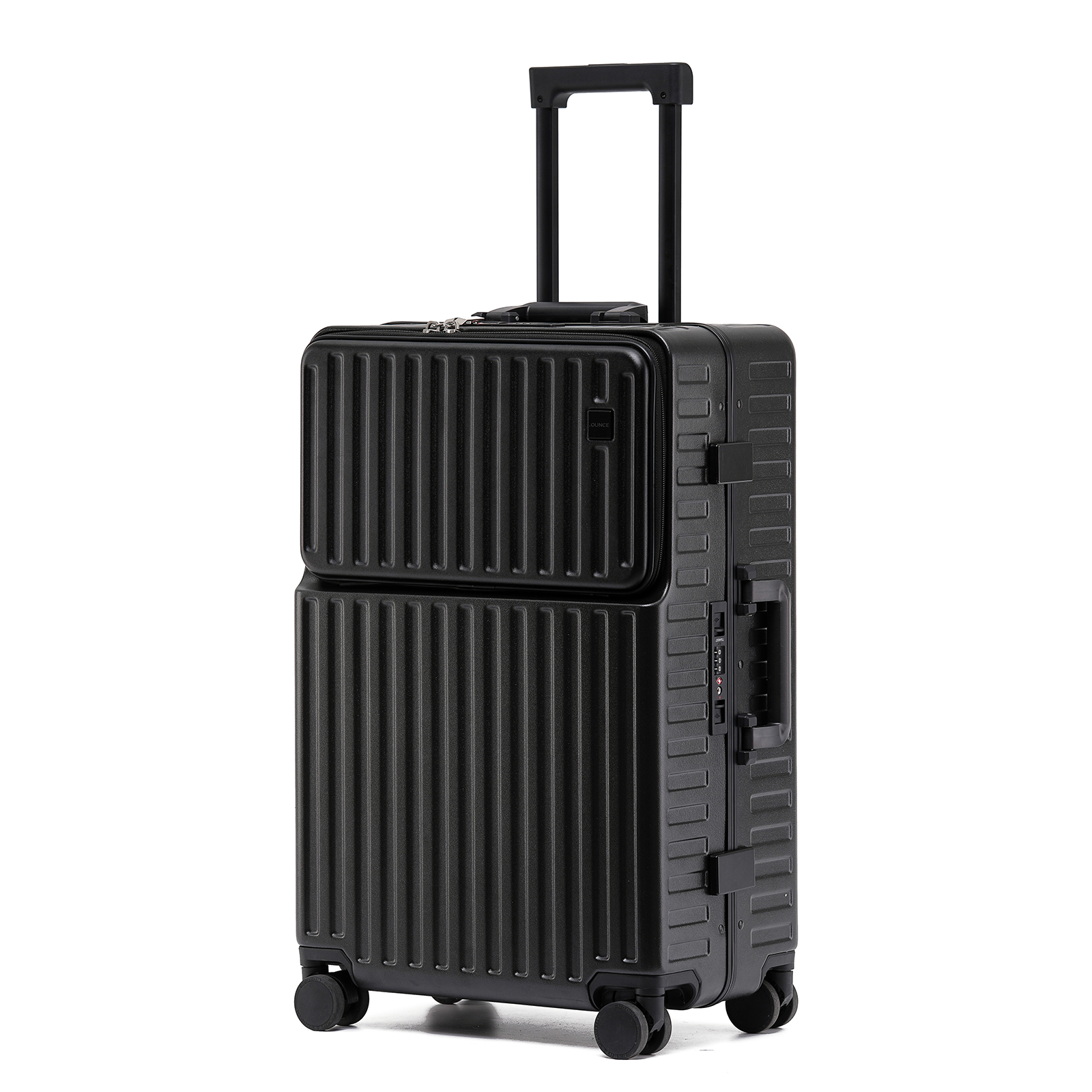 スーツケース 多機能 キャリーケース STYLISHJAPAN 公式 機内持ち込み アルミフレーム カップホルダー フロントポケット .OUNCE  mfsc2067s