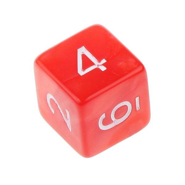 D6ダイス 6面 サイコロ 骰子 賽子 アクリル製 16mm D&D RPGゲーム用