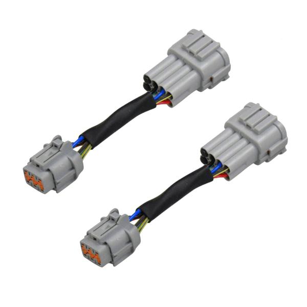 日産350Z2003-05コネクタに適合する2xヘッドライト変換アダプタ