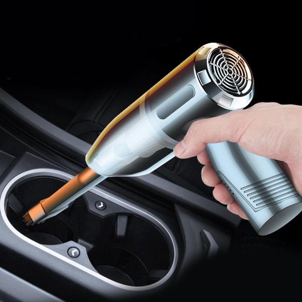 ハンドヘルド車の掃除機10000PAオフィスワイヤレスシルバー用ハイパワー