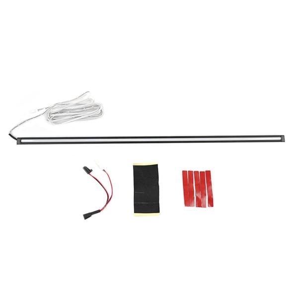 テスラ2019-2022モデル3ホワイトに耐久性のあるインテリジェントライトバーの雰囲気