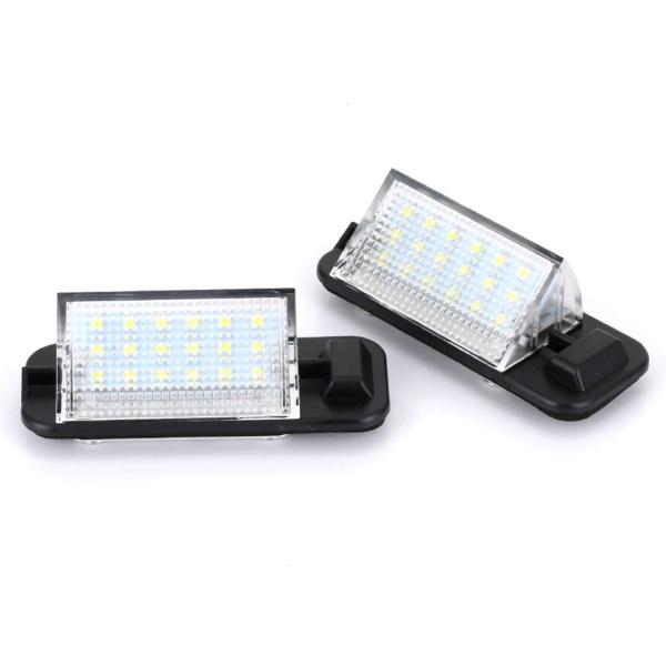 BMWE36リアランプ用2xLEDナンバープレートライト12V18LED