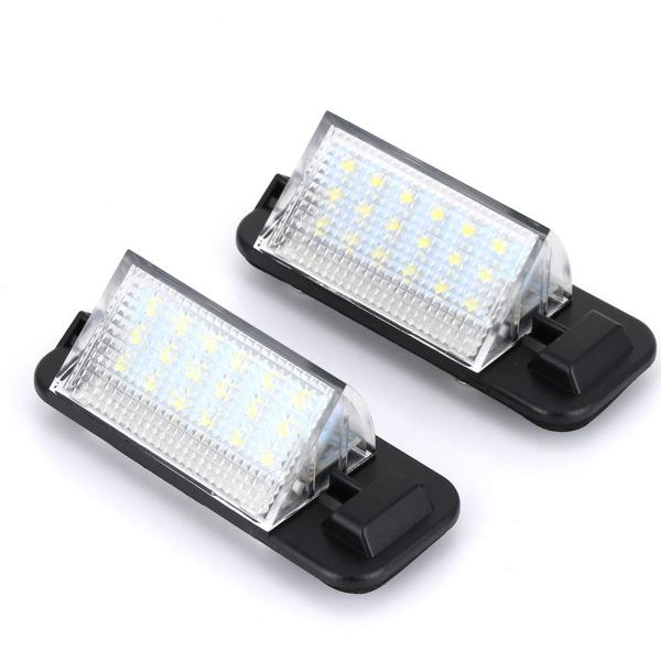 BMWE36リアランプ用2xLEDナンバープレートライト12V18LED