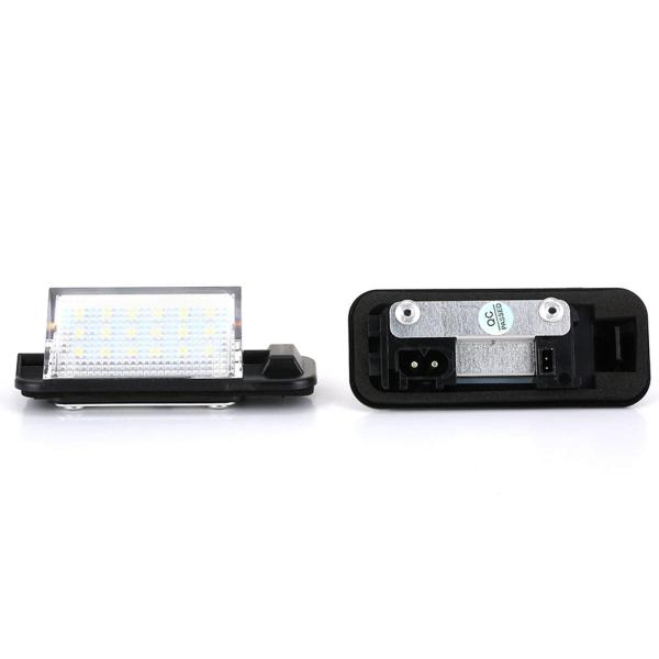 BMWE36リアランプ用2xLEDナンバープレートライト12V18LED