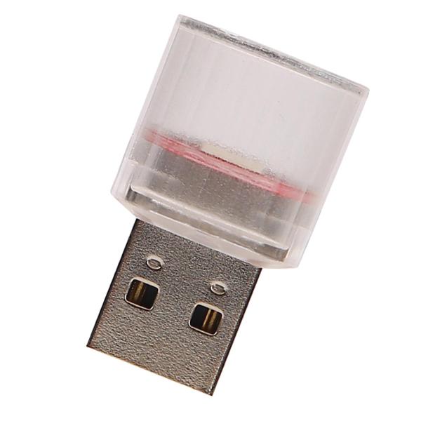 コンピューター用ポータブルミニUSBLEDライト雰囲気ランプナイトライトホワイト