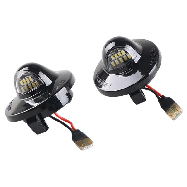 フォードエクスプローラーレンジャー用の9個のLEDを備えた1ペアLEDライセンスライト