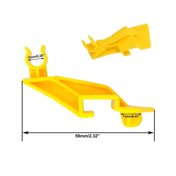 ボンネット プロップ サポート クランプ ボンネット フード ステー保持クリップ フォード フィエスタ用