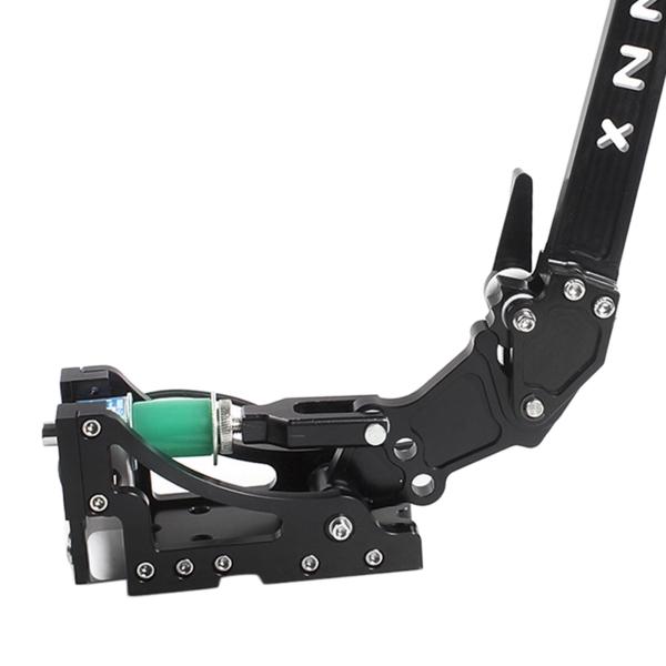 USB PC Sim レーシング ハンドブレーキ 交換用 ユニバーサル 車 ゲーム クリスマス用 , ブラック