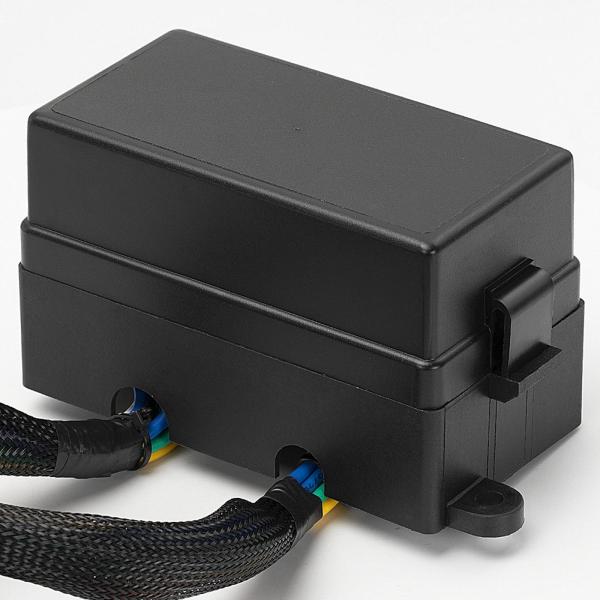 24V 3ウェイヒューズリレーボックス、5ピン40Aリレーとヒューズ付き（乗用車 12ウェイ リレー ヒューズボックス ヒューズリレーボックス