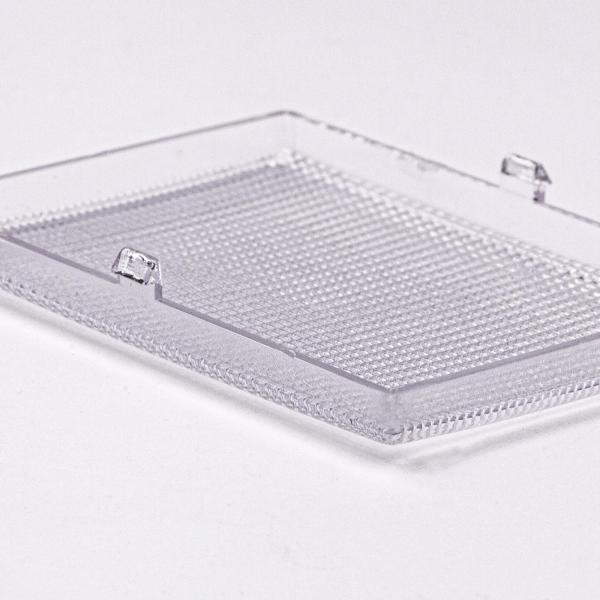 ドームライトレンズカバー、アクセサリー交換用高性能フィッティングC1500 K1500自動車用長方形ドームレンズの取り付けが簡単