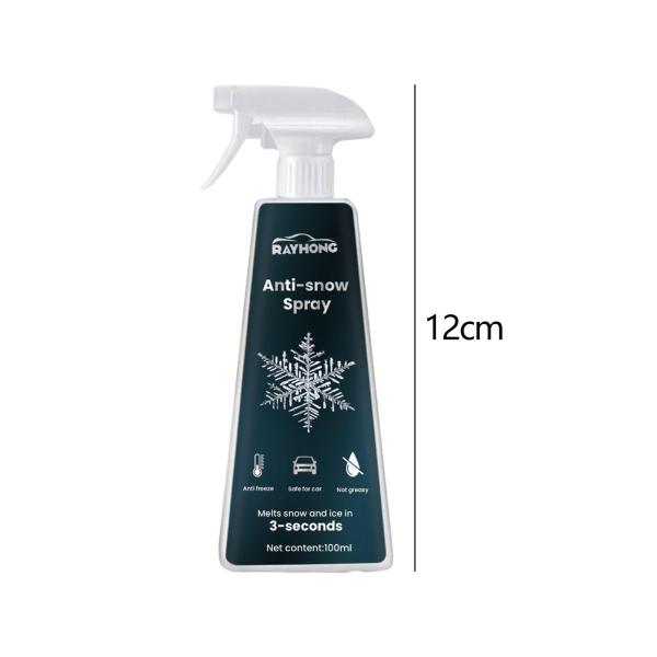 車のフロントガラス融雪スプレー、融雪剤除氷剤フロントガラススプレー除氷剤車の排気管用、家庭用