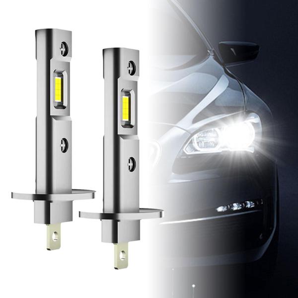2x LED 電球交換部品プラグアンドプレイアルミニウム合金明るいフォグランプ