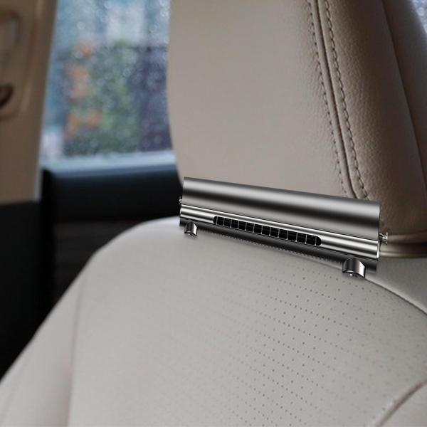 パーソナルファン 車用ファン USB 後部座席に簡単に取り付けられる電動車用ファン 冷却ファン 3段階スピード設定 夏季キャンプ バン RV用