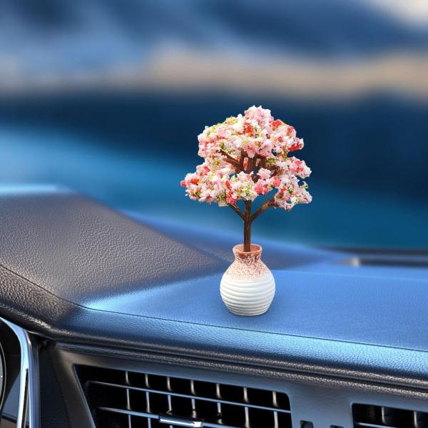 スタイルD 人工盆栽 人工盆栽車のダッシュボードの装飾