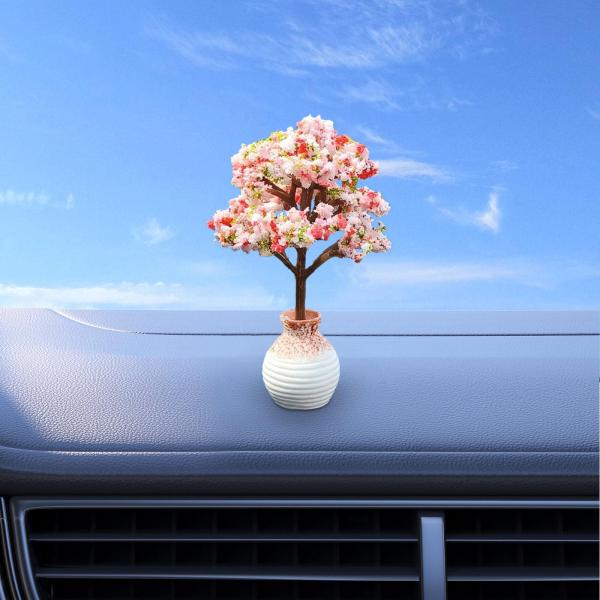 スタイルD 人工盆栽 人工盆栽車のダッシュボードの装飾