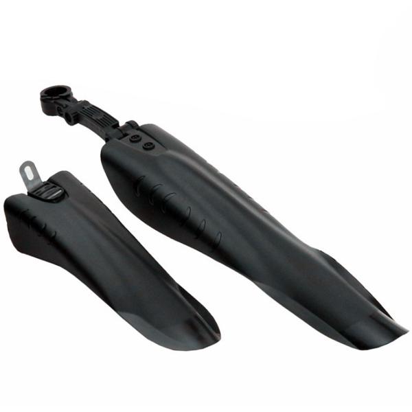 汎用自転車フェンダー 2ピース 泥よけ クイックリリース フロント/リアマッドガードの交換 マウンテンバイク用自転車マッドガード