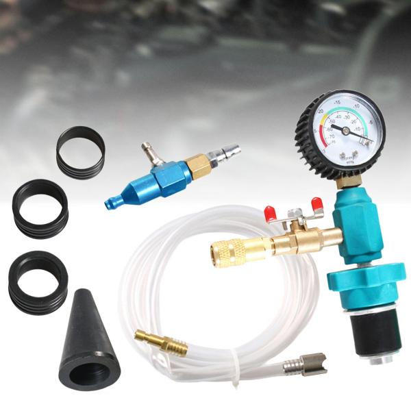 トラック用多機能クーラント真空補充セット 自動車メンテナンスツール ペーパーケース