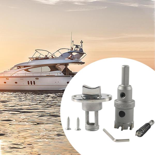 船舶用排水キット 交換用 316 ステンレススチール 1インチ穴用