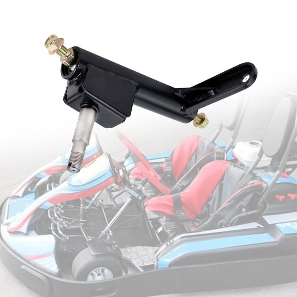 スピンドルステアリングナックルメタルプロフェッショナルステアリングジョイントメインシャフト交換部品サプライブラック196cc 6.5 KT196用