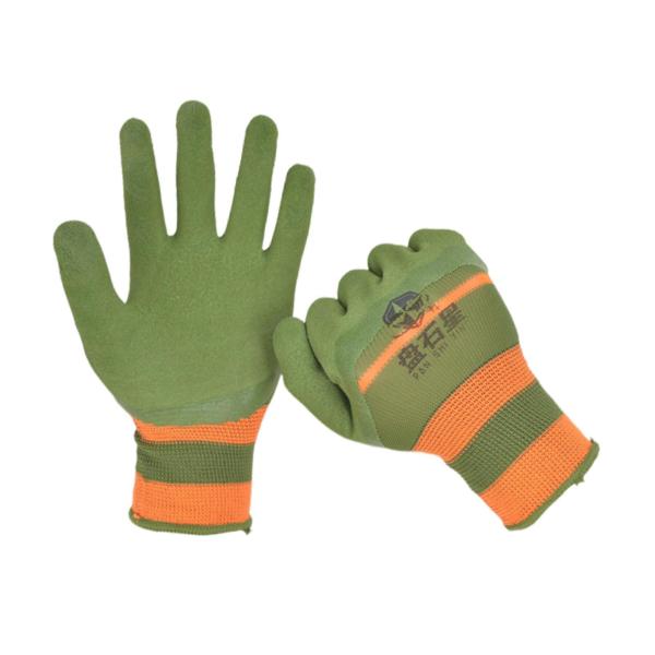 2 個の多機能作業手袋男性女性農場作業車修理グリーン