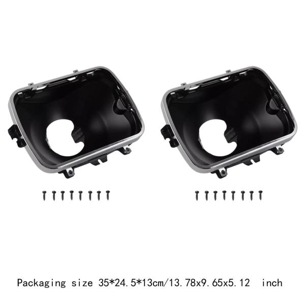 2 個のヘッドライト取り付けバケットキットアクセサリー、5968095 プロフェッショナルポータブルスペアパーツ左右を交換