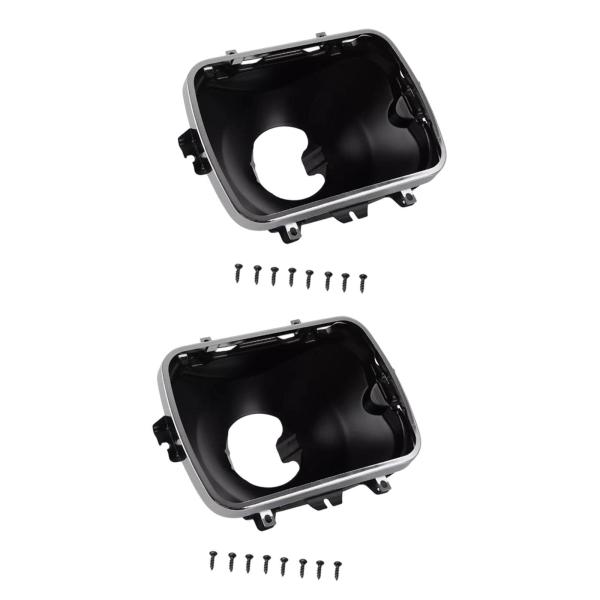 2 個のヘッドライト取り付けバケットキットアクセサリー、5968095 プロフェッショナルポータブルスペアパーツ左右を交換