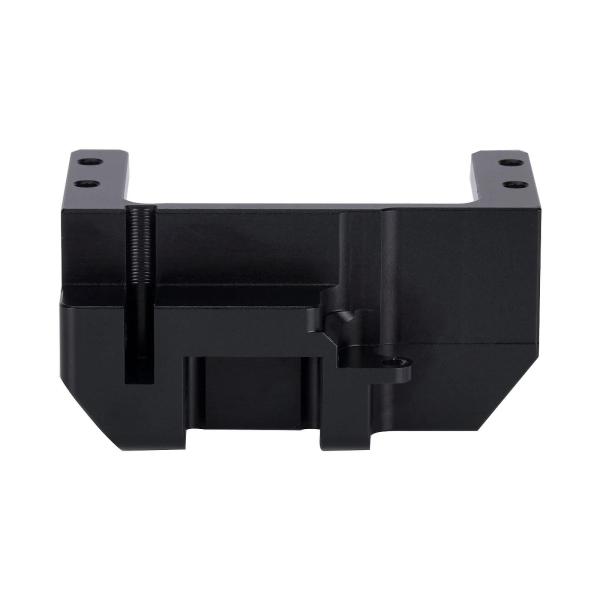 SCX10 III サーボオンアクスルマウント クローラーカーアップグレードパーツ 1:10 RC サーボマウント ブラック