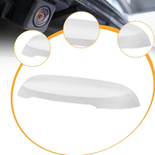 車用リアビューカメラシールド 外装アクセサリー リアビューカメラ保護 ホワイト