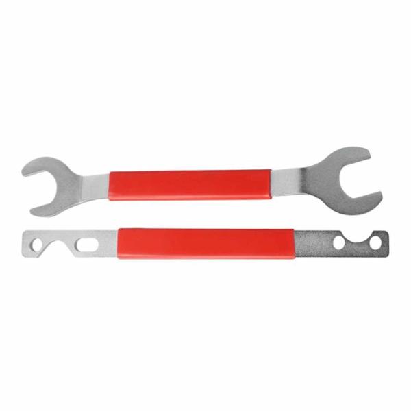 2 個セット ファンクラッチレンチセット ウォーターポンププーリーホルダー 自動車用ハンドツールの取り外しと取り付簡単 安定した取り外しツール
