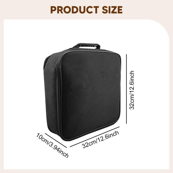 EV充電ケーブル収納バッグ ポータブル コード アダプター RV下水ホース スクエア