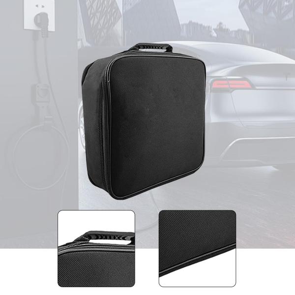 EV充電ケーブル収納バッグ ポータブル コード アダプター RV下水ホース スクエア