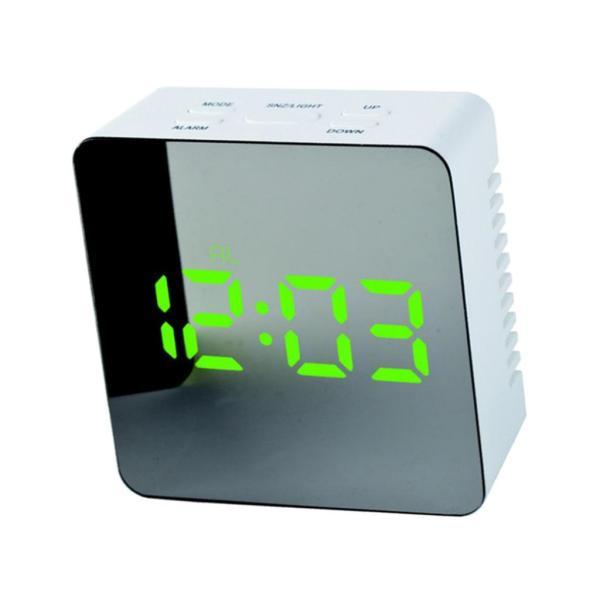 デジタル 目覚まし時計 置き時計 長方形 卓上 アラーム テーブル 鏡面 温度表示 全６色｜stk-shop｜05