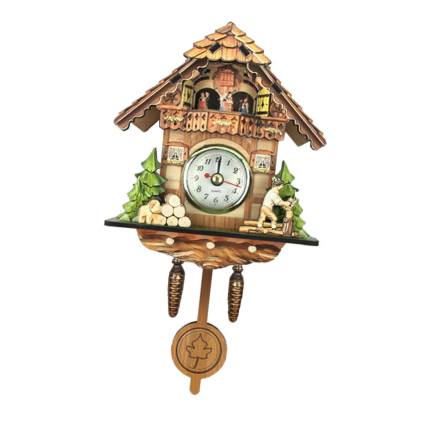 鳩時計 時計 ヴィンテージ 木製 時計 家 装飾 優秀 ギフト 耐久性 多種選べる｜stk-shop｜04