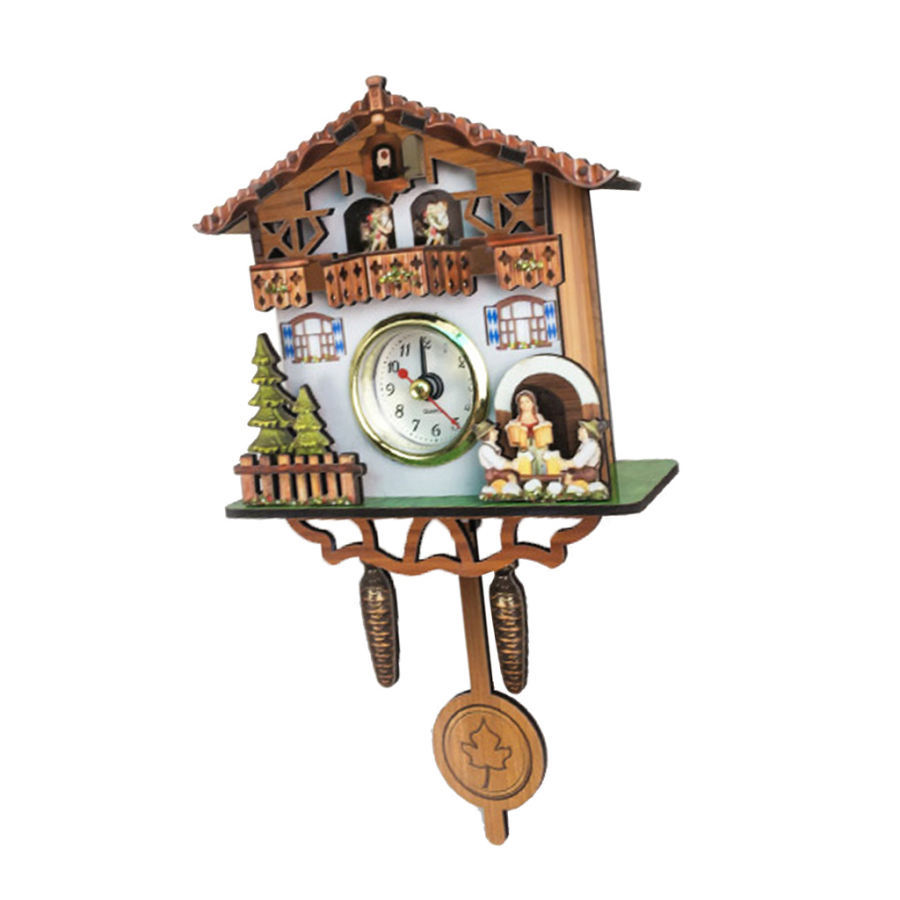 鳩時計 時計 ヴィンテージ 木製 時計 家 装飾 優秀 ギフト 耐久性 多種選べる｜stk-shop｜05