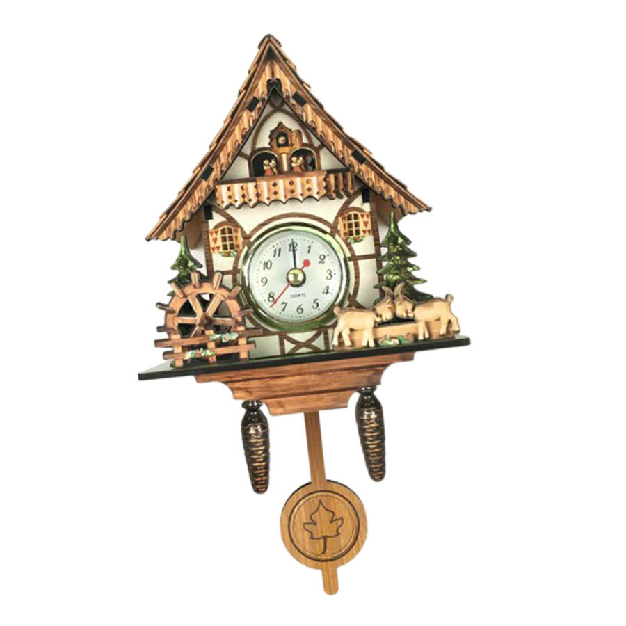 鳩時計 時計 ヴィンテージ 木製 時計 家 装飾 優秀 ギフト 耐久性 多種選べる｜stk-shop｜06