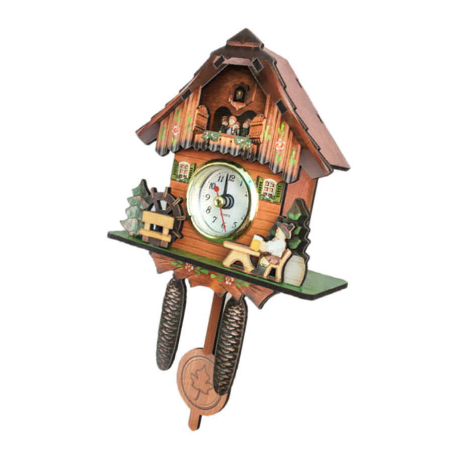 鳩時計 時計 ヴィンテージ 木製 時計 家 装飾 優秀 ギフト 耐久性 多種選べる｜stk-shop｜07