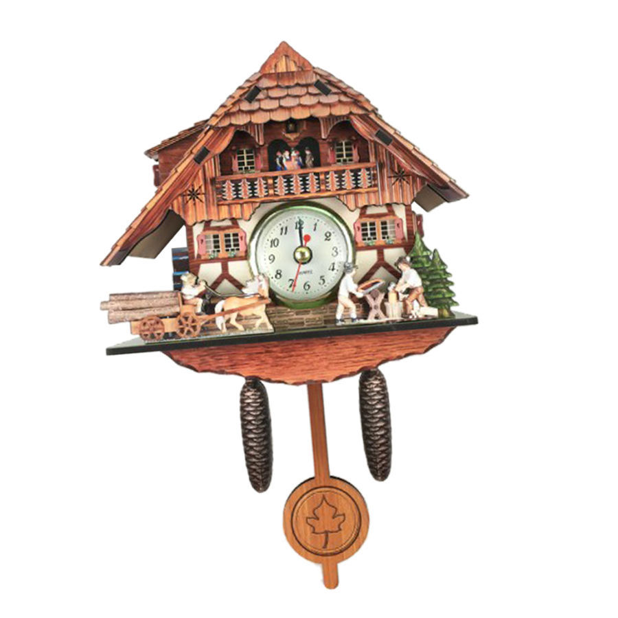 鳩時計 時計 ヴィンテージ 木製 時計 家 装飾 優秀 ギフト 耐久性 多種選べる｜stk-shop｜08