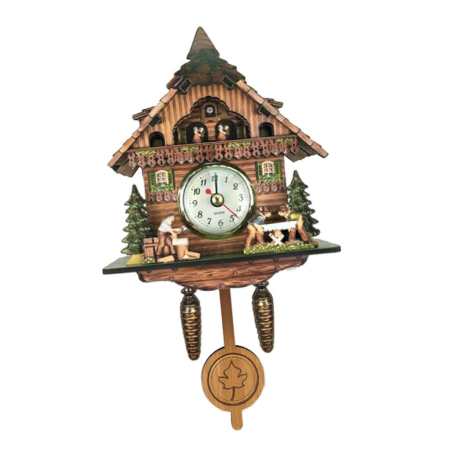 鳩時計 時計 ヴィンテージ 木製 時計 家 装飾 優秀 ギフト 耐久性 多種選べる｜stk-shop｜10
