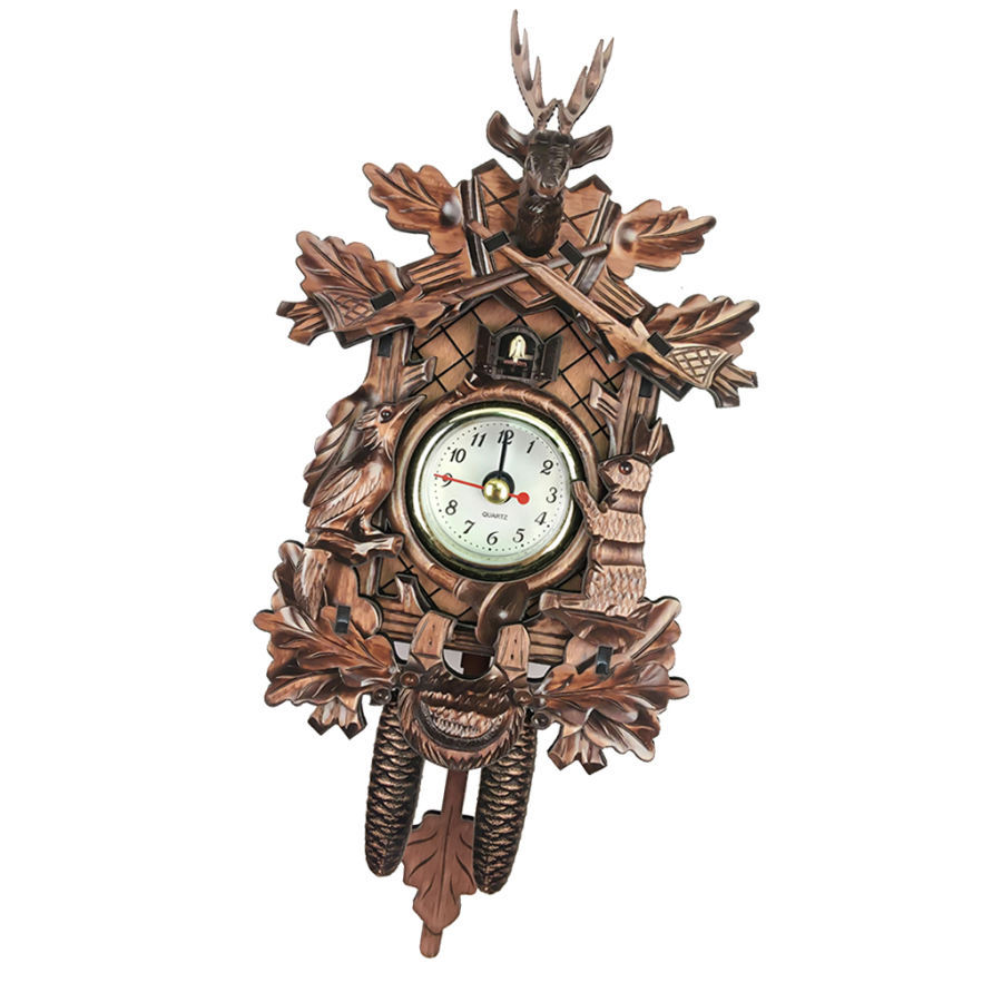 鳩時計 時計 ヴィンテージ 木製 時計 家 装飾 優秀 ギフト 耐久性 多種選べる｜stk-shop｜13